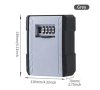 TEMU Una y de llaves con , grande e gruesa es , . Puede usarse para guardar dinero, joyas , adornos u valiosos, El material engrosado la más duradera Y abrirlo median te una numérica muy conveniente