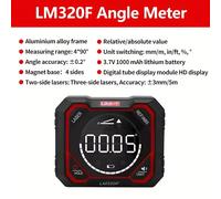 TEMU UNI-T LM320F LM320E Inclinómetro Digital con Láser Medidor de Ángulo Magnético para y Relativa 4x90