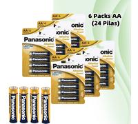TEMU Unidades de Pilas Alcalinas Panasonic AA/AAA (LR6/LR03) 1.5V Potencia Duradera Marcas Fiables