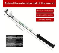 TEMU Universal de Extensión, Varilla Convertidora de Par con Mango Engrosado y Alargado para Mayor Agarre