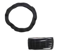 TEMU Universal para Volante de Coche con Red de Masaje, Antideslizante, Sin Anillo Interior, Cubierta Elástica