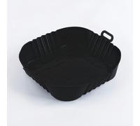TEMU Utensilios de cocina de silicona para freidora de aire, que incluyen tapetes para hornear y protectores para sartenes.