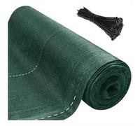 TEMU Valla de privacidad para jardín de 2X10M de HDPE de 150G/M², diseñada como de sombreado de protección solar con , que proporciona protección contra y el polvo para y vallas