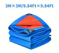 TEMU VANDHAM Lona de PE Extra-Grosor, Impermeable Sombrilla, Multipropósito Impermeable y a Prueba de Polvo, Refugio para Coche, Hogar, Camping, Ideal Regalo de Navidad y Año