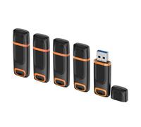 TEMU VANSUNY 5 unidades USB 3.0 memoria flash de 512GB/128GB/64GB/32GB, portátil de velocidad con luz LED para PC y laptop, memoria stick de gran capacidad