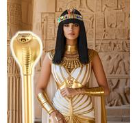 TEMU Vara de Serpiente de del , Ideal para Halloween, Carnavales y Fiestas con Temática de Mitología Griega - Accesorio para Presentaciones en Escenario