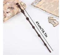 TEMU Varita de Harry Potter, 1 - Varita mágica de Dumbledore, de resina y metálico, ideal para regalos de Halloween, accesorios de y disfraces navideños