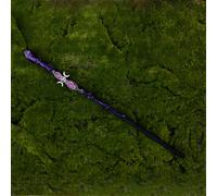 TEMU Varita Mágica de Piedra Natural con Forma Irregular y Piedra Auténtica - Para Caminar Mágico para Wicca, Lanzamiento de , Disfraces Temáticos y Juegos - Altar de Brujería para Principiantes y