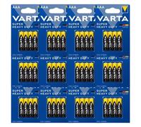 TEMU VARTA 12 Paquete de 4 Pilas AAA VARTA Duty de -Carbono 1.5V R03 para Controles Remotos y Relojes