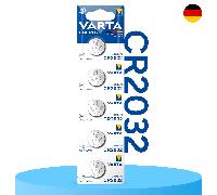 TEMU VARTA Pilas Boton CR2032 de Litio de , 5 Unidades, Larga Duración, Ideal para Relojes, Controles Remotos, Calculadoras, Básculas, Audífonos, Juguetes y Otros Dispositivos Pequeños