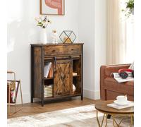 TEMU VASAGLE Armario, aparador y Armario de TV, Armario con 1 cajn y Puerta corredera de , Industrial, rstico