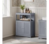 TEMU VASAGLE Armario del Baño, Mueble Baño, Armario de Cocina, Organizador con Compartimiento Abierto, Armario Almacenaje con , 30 x 60 x 80 cm,