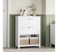 TEMU VASAGLE Mueble de Baño, Armario de Baño, 2 Cajones con un Juego de Divisor Regulable, 2 Cestas, Aparador, 30 x 60 x 80 cm