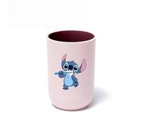 TEMU Vaso de Baño Oficial de la Serie Stitch de , Diseño de Dibujos Animados Lindo, Ideal para Uso en el Hogar, Accesorio de Baño, Regalo para de San Valentín y Diversas Fiestas