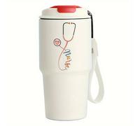 TEMU Vaso Térmico de Acero Inoxidable de 20oz para Enfermeras - para Apreciar a las Enfermeras, Duradero y Reutilizable, Ideal para Enfermeras y Celebraciones de de la Enfermería