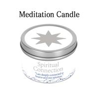 TEMU Vela para Manifestación y Meditación en de Atracción | Vela de 3Oz Infundida con Cristales de Conexión, de Cera de Soja y con Incienso y | Vela para Guía Promoviendo la An