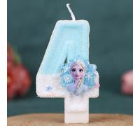 TEMU Velas con temáticas de Elsa de Frozen | Decoraciones hechas a para fiestas de , perfectas para escolares, ideales para a sobresalientes