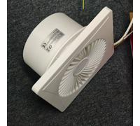 TEMU Ventilador de extracción de 6 pulgadas, ventilador de flujo fuerte, energético, silencioso, ideal para cocina, ventana, pared o vidrio, baño, oficina, garaje,