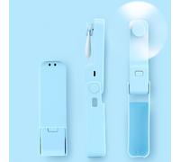 TEMU Ventilador De Mini, Ventilador De Bolsillo Pequeño Portátil Recargable Por USB, Potente Ventilador Plegable De Escritorio Con Gran Potencia De Viento, Aire Acondicionado Móvil Para Caminar