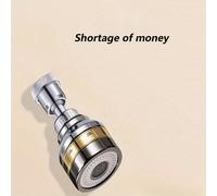 TEMU Versión de grifo universal de cobre para de agua con precisión, , junta universal para cocina, extensor antirrociador para RV, cabezal de ducha con filtro y alargada, potenciación de presión