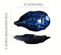 TEMU Versión de la de con horneado, 8/10 pulgadas, producto , con técnicas especiales, con una azul única, adecuado para restaurantes como para uso doméstico, de comedor , artístico, artículo de moda