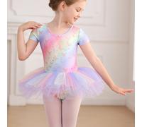 TEMU Vestido de Navidad para Niñas, con un de Mariposas y Tulle , para Bailar. Traje de Ballet Acolchado es Ideal para Niñas Pequeñas