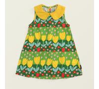 TEMU Vestido para Niñas Regalo de San Valentín Día de Diseño de Fresas y Margaritas con Cuello Muñeca Moda A-Line Falda Chica, de Tallas Comprar - Ropa para Niñas