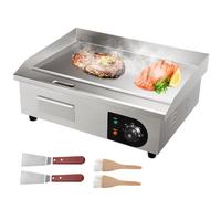TEMU VEVOR 3000W 21" Comercial Eléctrico Encimera Sartén Sartén de Encimera Placa Caliente