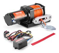 TEMU VEVOR Cabrestante Eléctrico ATV UTV 1587.6 kg Cuerda Sintética Control por Cable