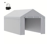 TEMU VEVOR Carport Reemplazo de Tejado de Carpa + Pared X 20 Pies, Refugio de Carpa de Garaje, Tela Impermeable y Resistente y UV, Instalación Fácil con de , ( no Incluido)