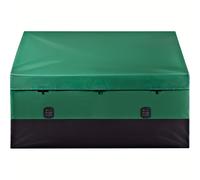 TEMU VEVOR de almacenamiento exterior para patio de 230 galones impermeable de lona de PE, , gabinete, estantería para almacenamiento exterior