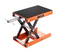 TEMU VEVOR Elevador de Pinza para Motocicleta 499.5 kg Plataforma Ancha para ATVs y Bicicletas