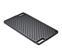 TEMU VEVOR Grilla/Plancha Reversible, Plancha de Hierro Fundido Pre-Sazonada 9,7" x 16,7", Plancha Rectangular de , Sartenes Antiadherentes con , Plancha para , Grill a Gas