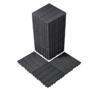 TEMU VEVOR Losetas de , paquete de 36, 12"x12", de plástico para porche