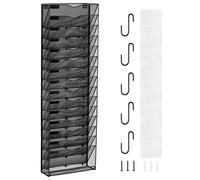 TEMU VEVOR Organizador de Pared de Malla para Archivos, 1 Pieza con 16 Bolsillos para Oficina/