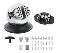 TEMU VEVOR Torno de Bolas 3" Herramienta de Grabado con Rotación 360°, Torno de Bolas Profesional, 30 Piezas de Accesorios para Grabado, Bloque Estándar para Joyería (3 Pulgadas)