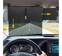 TEMU Visera parasol polarizada para coche, extensor de parasol para viseras de coche, el interior del coche y previene los rayos UV