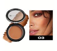 TEMU VISION Polvo Bronceador Mate, Fórmula a Prueba de y Control de Aceite, Color Construible para Natural, Subtonos Cálidos a Fríos, Duradero para Uso Todo , Maquillaje