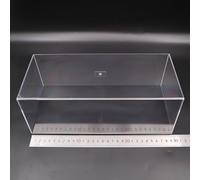 TEMU Vitrina de metacrilato para coches a 1:18/1:24, vitrina transparente a prueba de polvo, soporte de exhibición de figuras para coleccionables, edad recomendada 14+