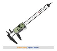 TEMU vodlbov Calibre Digital 0-6" de Precisión con Pantalla LCD Grande, Apagado Automático, Conversión /Pulgadas, Calibre Externo Portátil Ideal para , , Fabricación y Control de Calidad