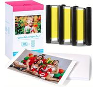TEMU Volengo compatible con Canon Selfy CP1300 CP1500 , KP-108IN KP108 cartuchos de tinta de y 108 hojas de papel fotográfico 4X6, adecuado para Selfy CP1200 CP1000 CP910 CP900 CP810 CP760 CP770 CP780