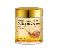 TEMU WATER ICE Crema Profesional de Colágeno con Secreción 100g - Hidratación 24H, Reafirmante & Base en Collagen, Ácido Hialurónico y C+E para Piel Beige