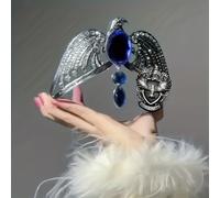 TEMU WB Harry Potter Corona de Ravenclaw - Oficialmente con Plumas, Construcción Duradera de Aleación para Halloween, , Accesorio de Cosplay, Accesorio para Temática, Amantes de la Fantasía