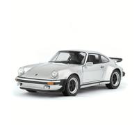 TEMU WELLY Simulación 1:24 Aleación Porsche 911 Turbo de Coche, Adorno de Coche de Juguete, de Coche de Retroceso, Juguete para Niños, Regalo de Vacaciones