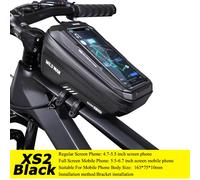 TEMU WILD para Hombre Bolsa de Bicicleta Bolsa delantera para manillar para teléfono móvil de 6.8 pulgadas Bolsa de tubo de bicicleta Accesorios de ciclismo