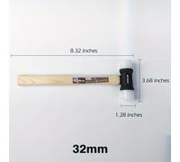 TEMU WUTA 1pc de nailon de cara para joyería, metal, , herramienta para manualidades de cuero, herramienta de perforación de cuero a DIY 32/