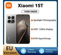 TEMU XIAOMI 15T, Smartphone 12 + 256 GB, Pantalla de 6.83 pulgadas a 120 Hz, Ojo-Friendly, 8400-Ultra, Lente Leica de 50MP, 5500 mAh