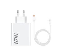 TEMU Xiaomi 67W Combo (Tipo-A) * con un cable de carga *Soporta una potencia de de 67W