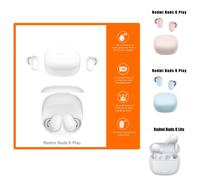 TEMU Xiaomi Buds 6 Play - Auriculares Inalámbricos - Auriculares con Forma de Guisante - 36 Horas de Duración de Batería - TYPE-C - Control Táctil - Versión -