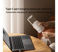 TEMU Xiaomi Taza Exprimidora Portátil 2, Cuchilla para hielo triturado, Extracción rápida en 40 , sabor delicado, Exprimidora Recargable USB para Hogar, Oficina, Exteriores,